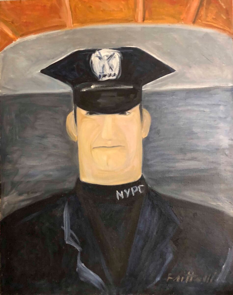 Policeman on the Ferry